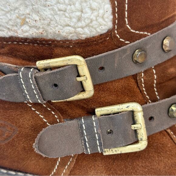 Tamaris Stacked Heel Fleece lined Suede Waterproof Winter Boots - Picture 2 of 13